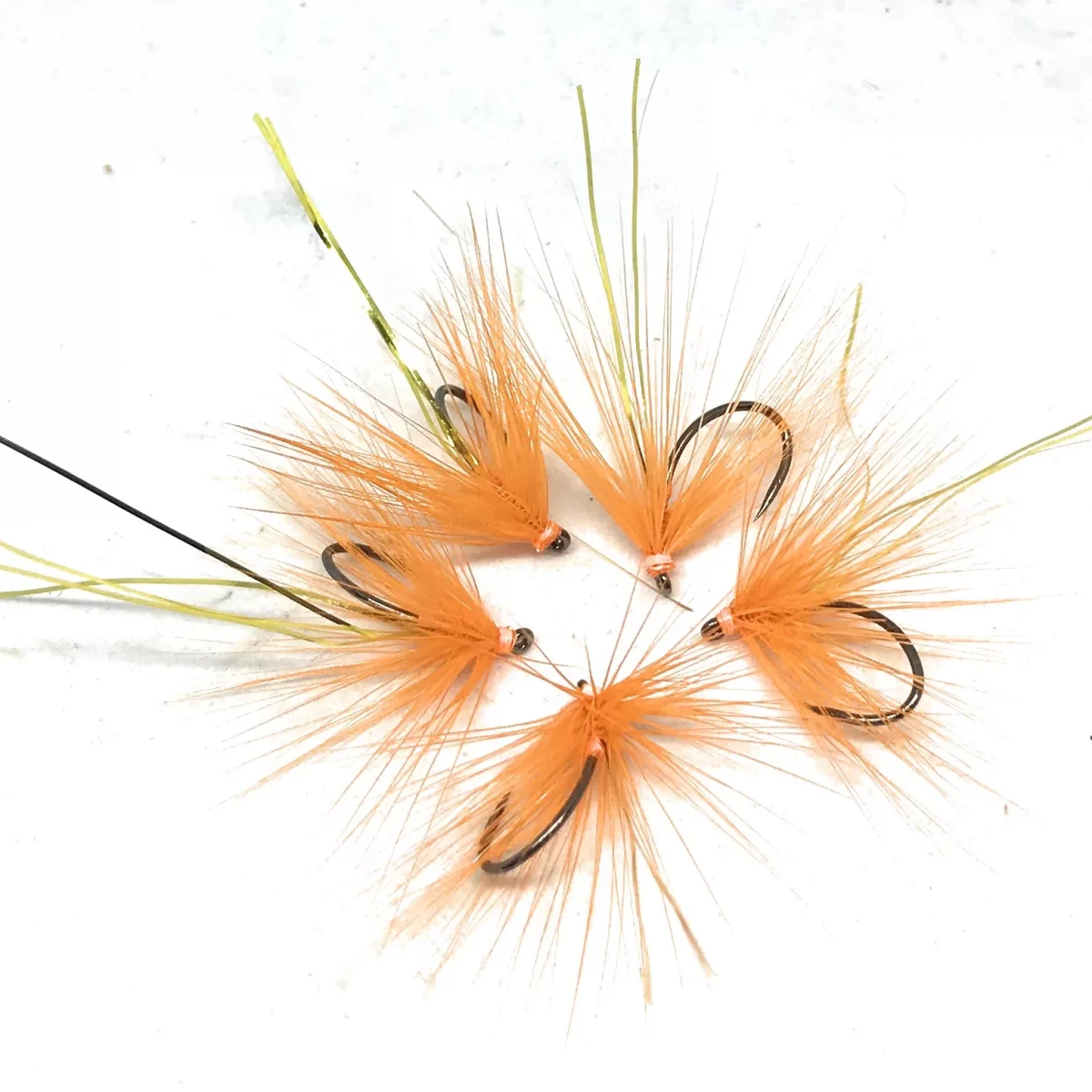 Still Water Bright Orange Wet Fly <p> 3 artificiali. – featured