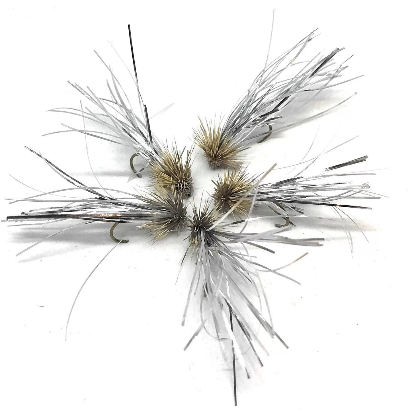 Flashino Suspended Silver Streamer <p> 3 artificiali.