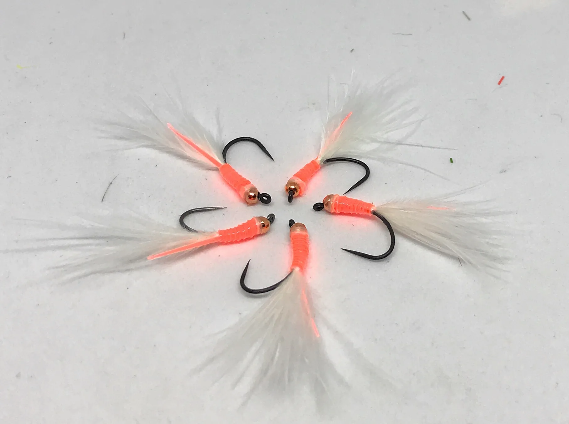 Optic Spermex White & Red  Streamer <p> 3 artificiali.