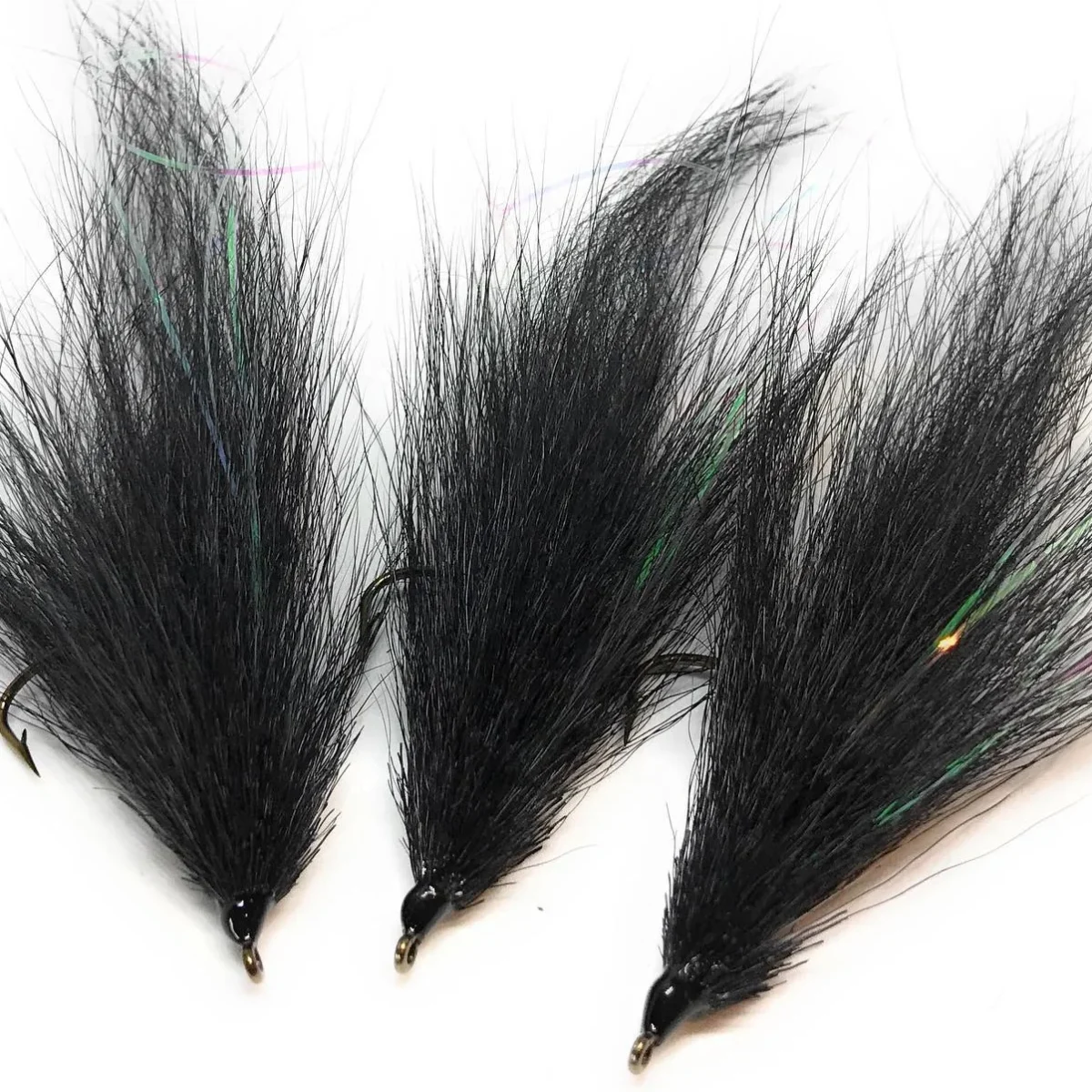 Black Deceiver Saltwater Fly <p> 1 artificiali. – featured