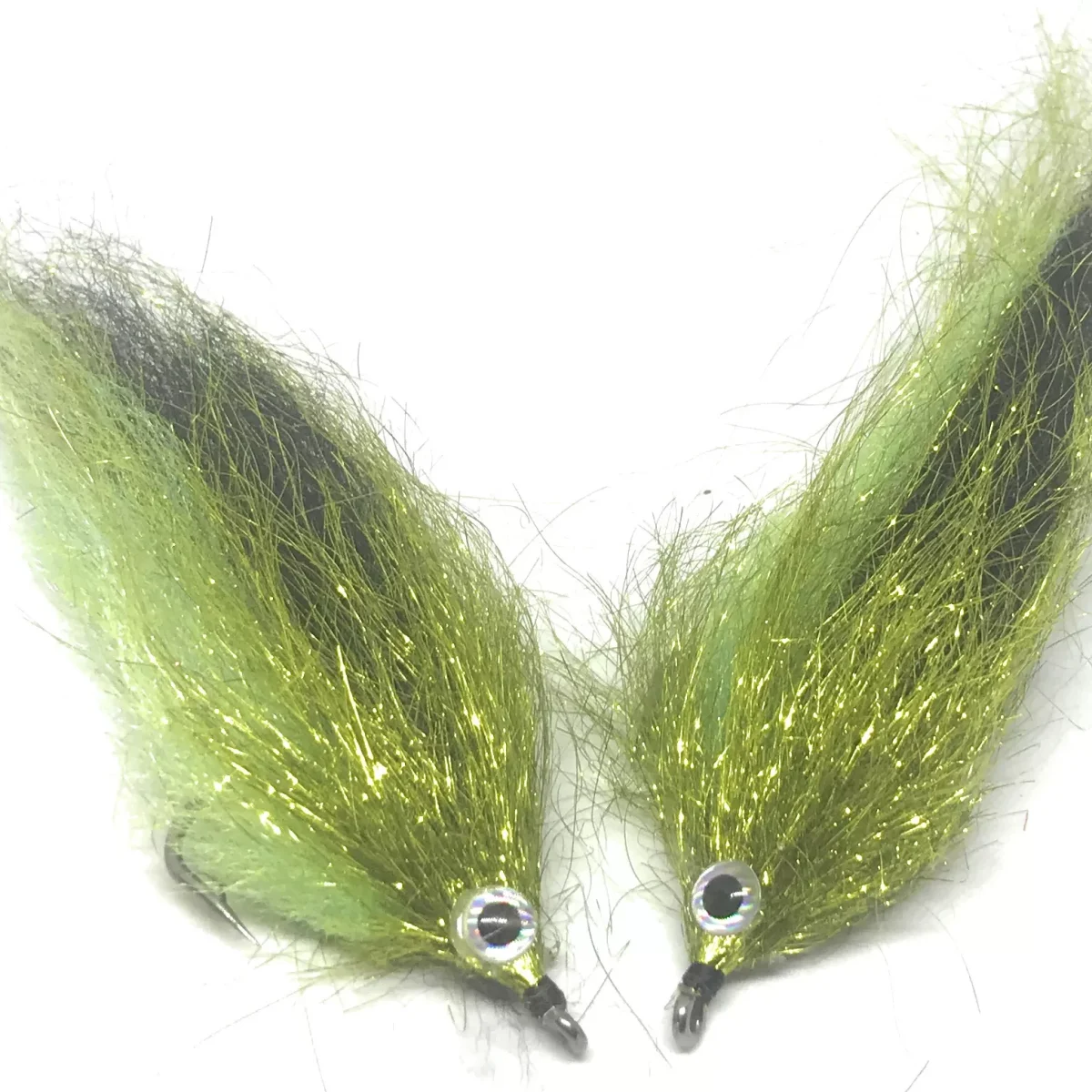 Chartreuse & Green Herring Saltwater Fly <p> 1 artificiali. – featured