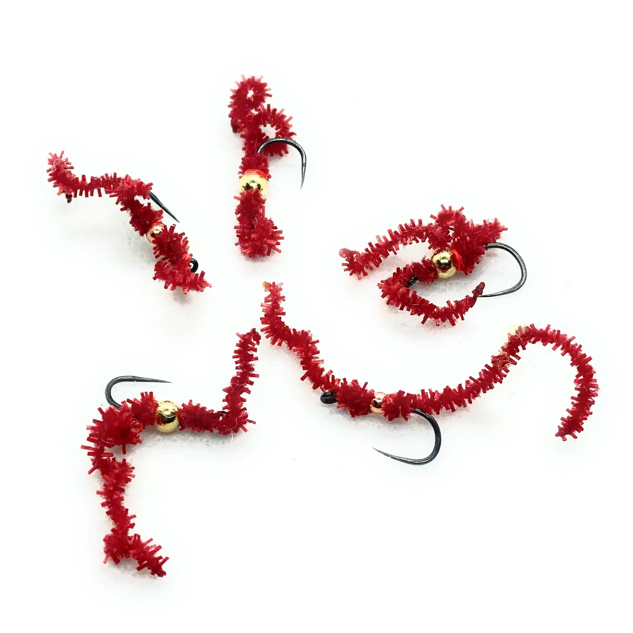 Chewing  Gum Worm Red <p> 3 artificiali.