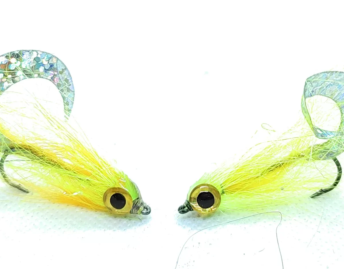 Chartreuse Wiggle Minnow <u><b><p><p> 2 artificiali. </p></b></u> – featured