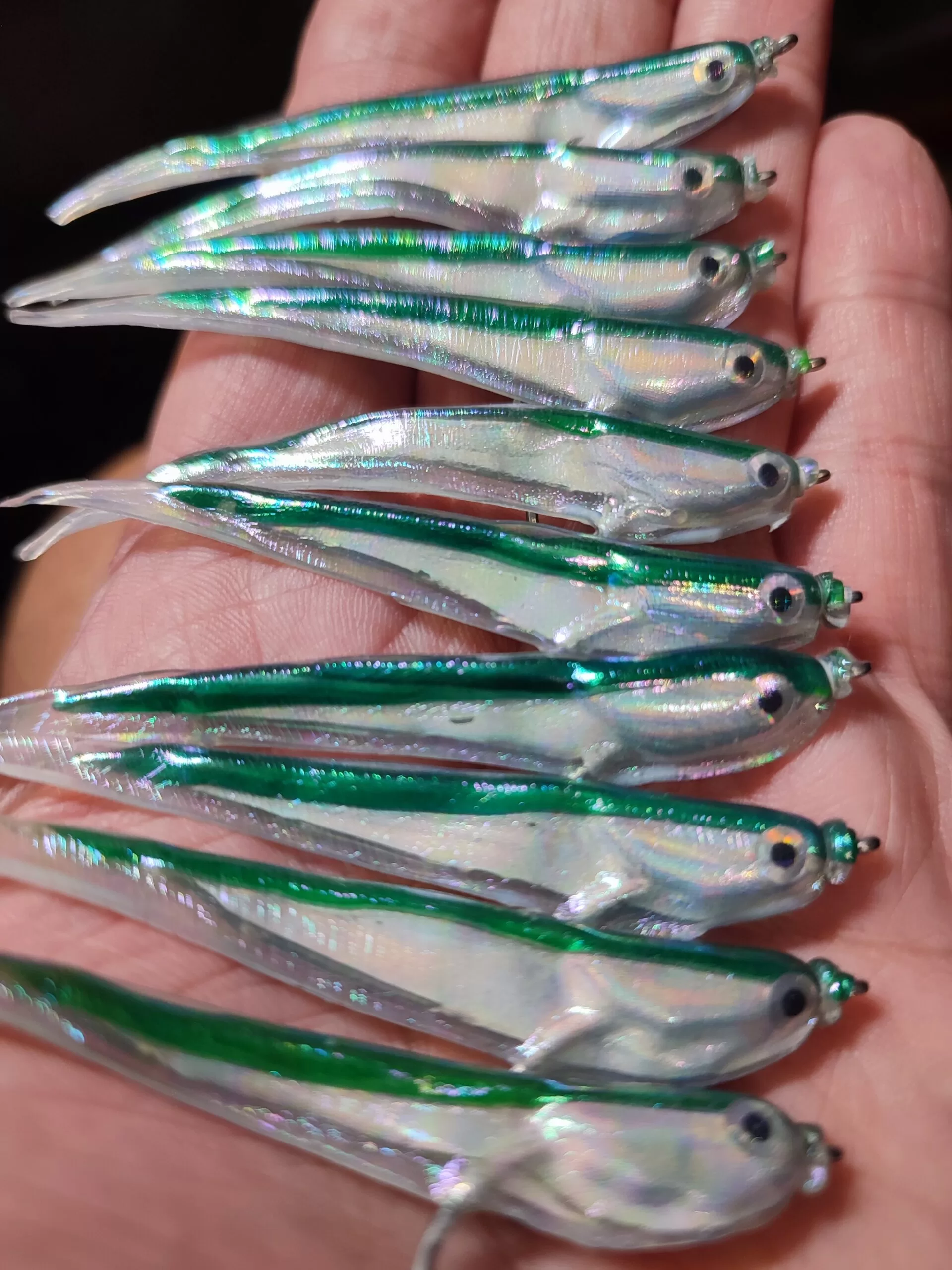 Gummy Minnow Suspended Saltwater Fly <p> 2 artificiali. – featured