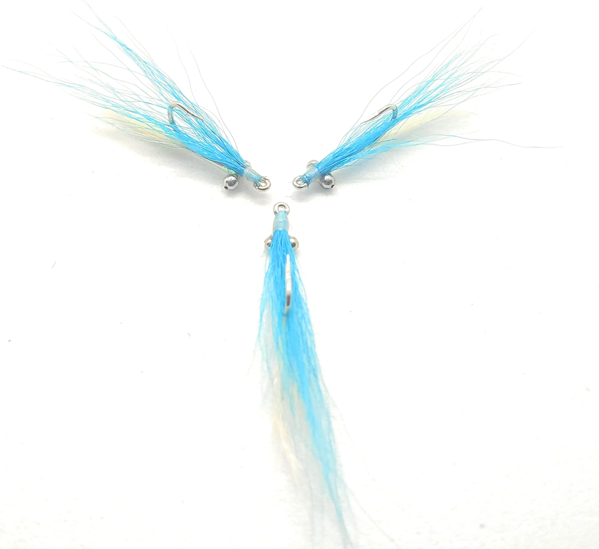 Blue Clouser Minnow Saltwater Fly <p> 3 artificiali.